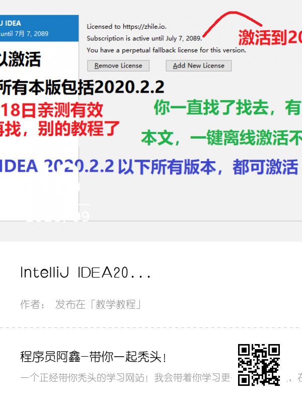 IntelliJ IDEA2020.2破解教程,IDEA2020.2注册码,IDEA2020.2破解