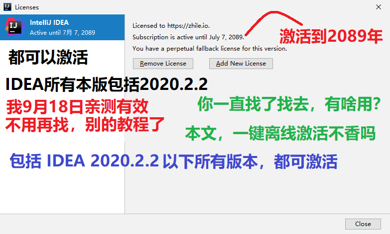 IntelliJIDEA2020.2破解教程,IDEA2020.2注册码,IDEA2020.2破解-程序员阿鑫-带你一起秃头-第1张图片