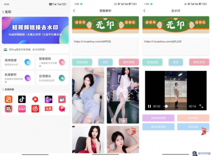无印去水印-支持一键批量解析-程序员阿鑫-带你一起秃头-第1张图片