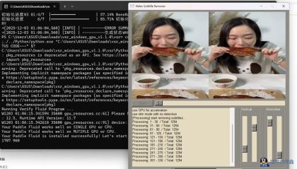 视频硬字幕去除器v1.1.0-程序员阿鑫-带你一起秃头-第1张图片