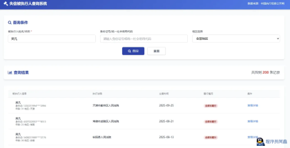 纯净失信被执行人查询系统源码-程序员阿鑫-带你一起秃头-第1张图片